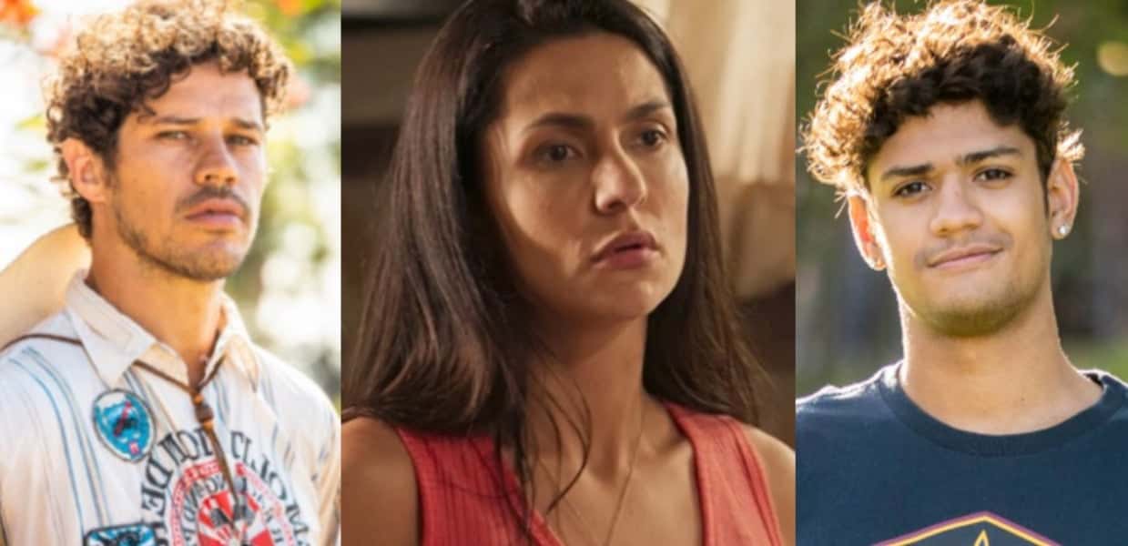 Pantanal - Depois de se entregar para Tadeu (José Loreto), Zefa (Paula Barbosa) cai em desgraça e sofre nas mãos de Renato (Gabriel Santana) (Foto: Reprodução / Globo)