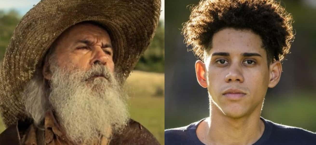 Velho do Rio tenta trazer filho de Tenório de volta à vida com feitiço macabro em Pantanal (Foto: Reprodução / Globo)