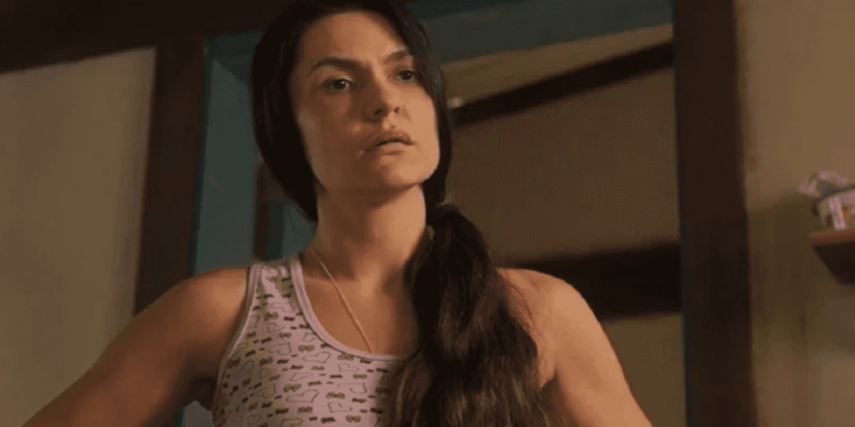 Zefa em cena de "Pantanal" (Foto: TV Globo)