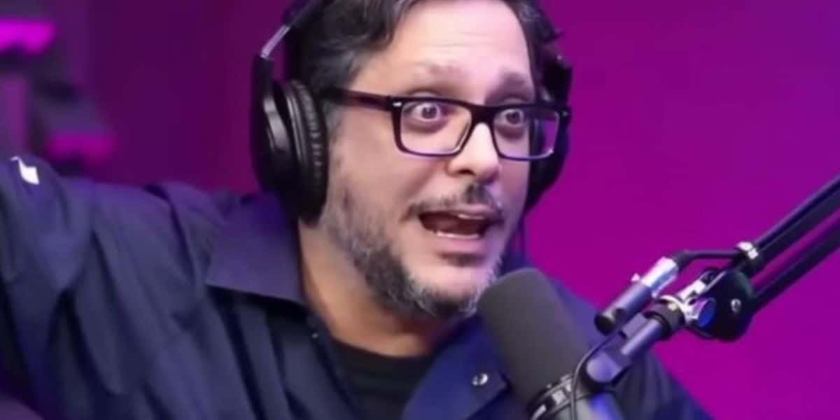 Lúcio Mauro Filho no Papagaio Falante (Foto: Reprodução / Internet)