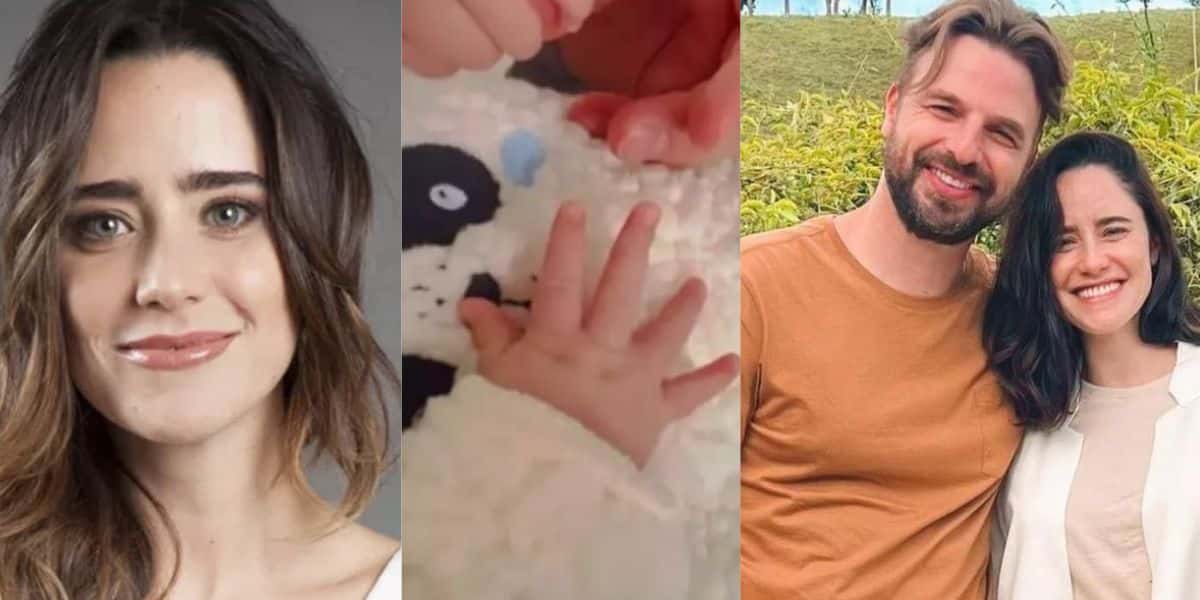 Filho de Fernanda Vasconcellos e Cássio Reis completa 3 meses e encanta o Brasil com tanta lindeza - Reprodução