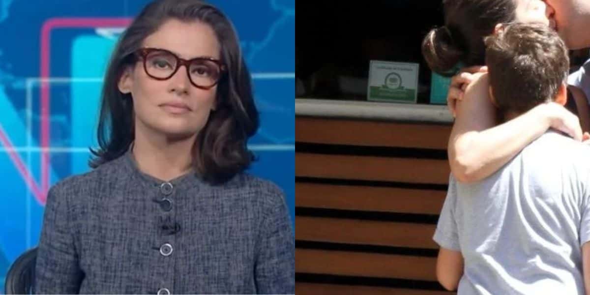 Renata Vasconcellos, bastante recatada, é casada com poderoso da Globo e muitos nem podiam imaginar - Reprodução
