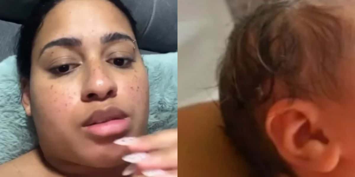 Mc Loma se recusa a mostra rosto inteiro da filha, exibe parte e explica motivo surpreendente: 'Quando me sentir preparada' - Foto: Reprodução