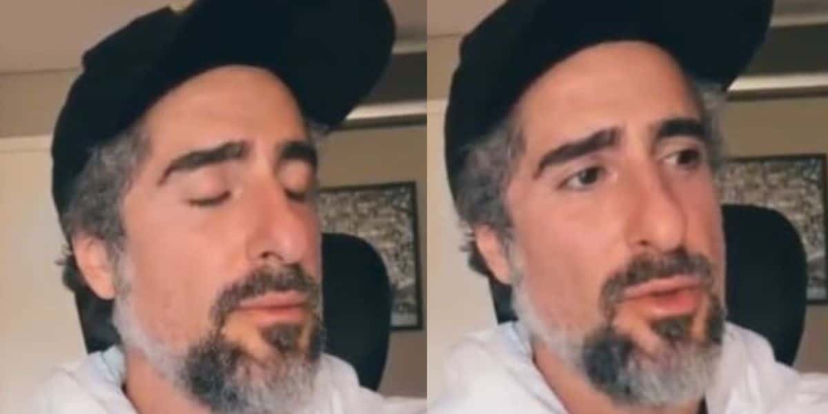 Marcos Mion chora com caso de agressão e teme segurança do filho: "Me deu ânsia de vômito" - Reprodução