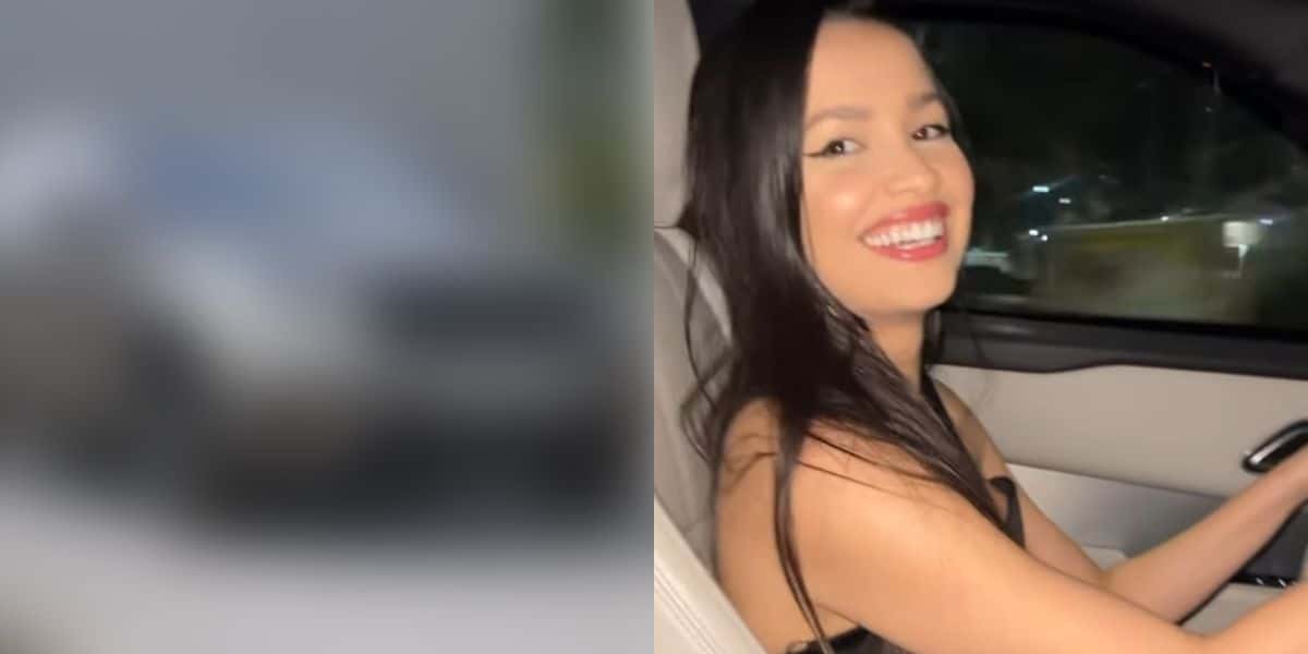 Juliette mostra vídeo dentro de carrão (Reprodução)