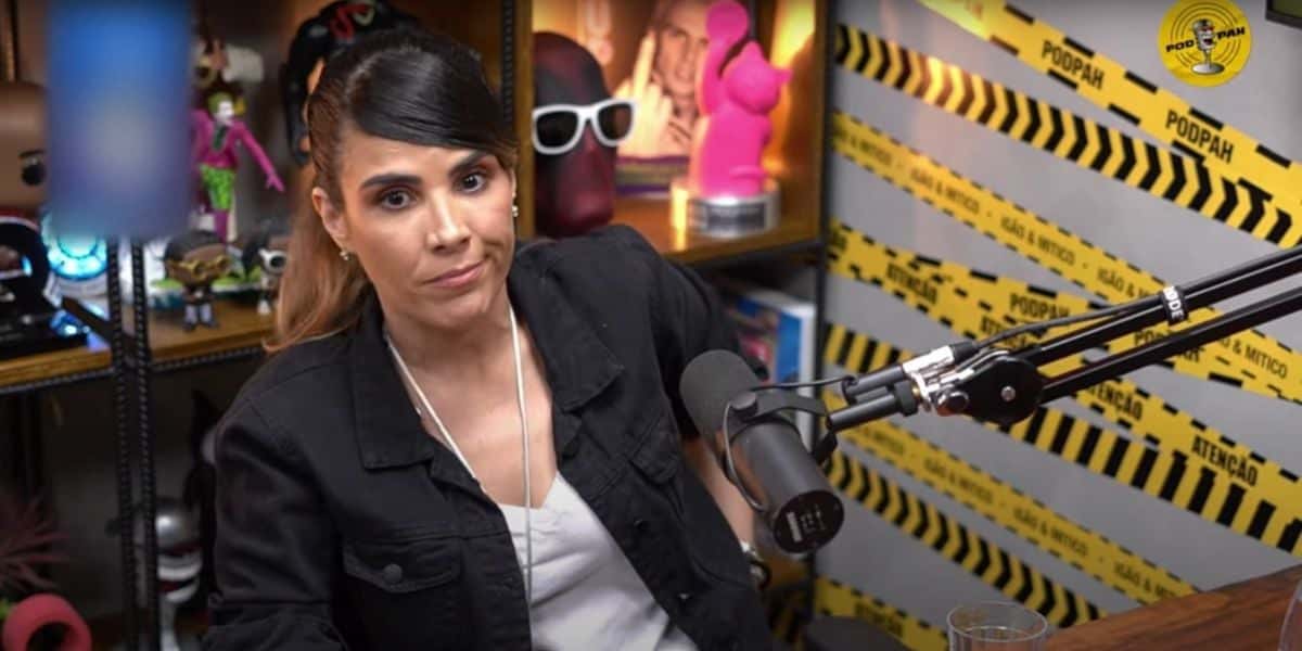 Cantora Wanessa participou do podcast "Podpah"(Reproducao Youtube)
