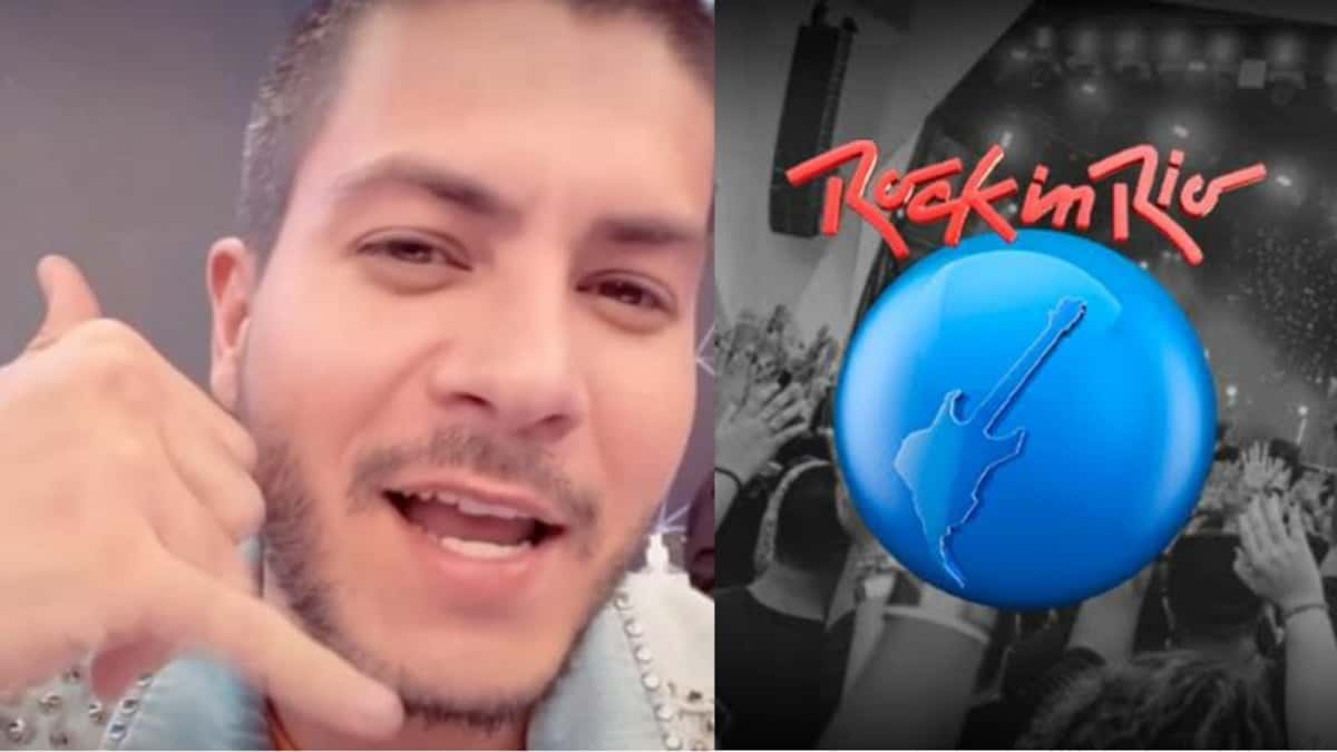 Arthur Aguiar foi ignorado por patrocinadores do Rock In Rio 2022 (Reprodução/ Montagem)