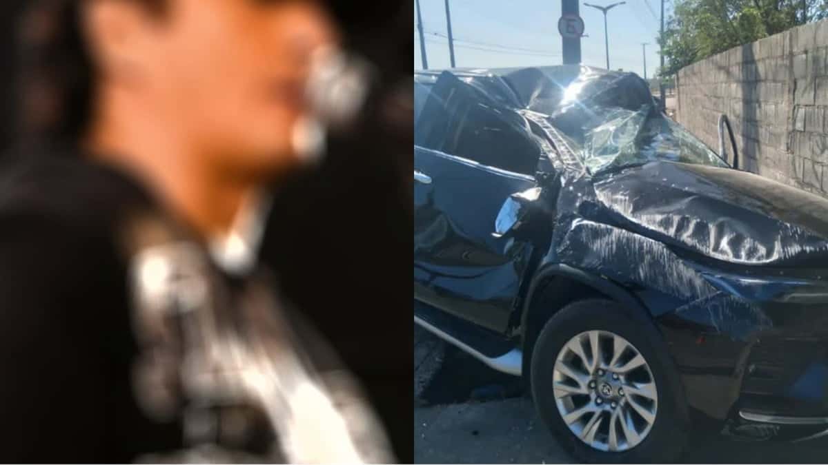 Cantor sofre grave acidente de carro (Reprodução)