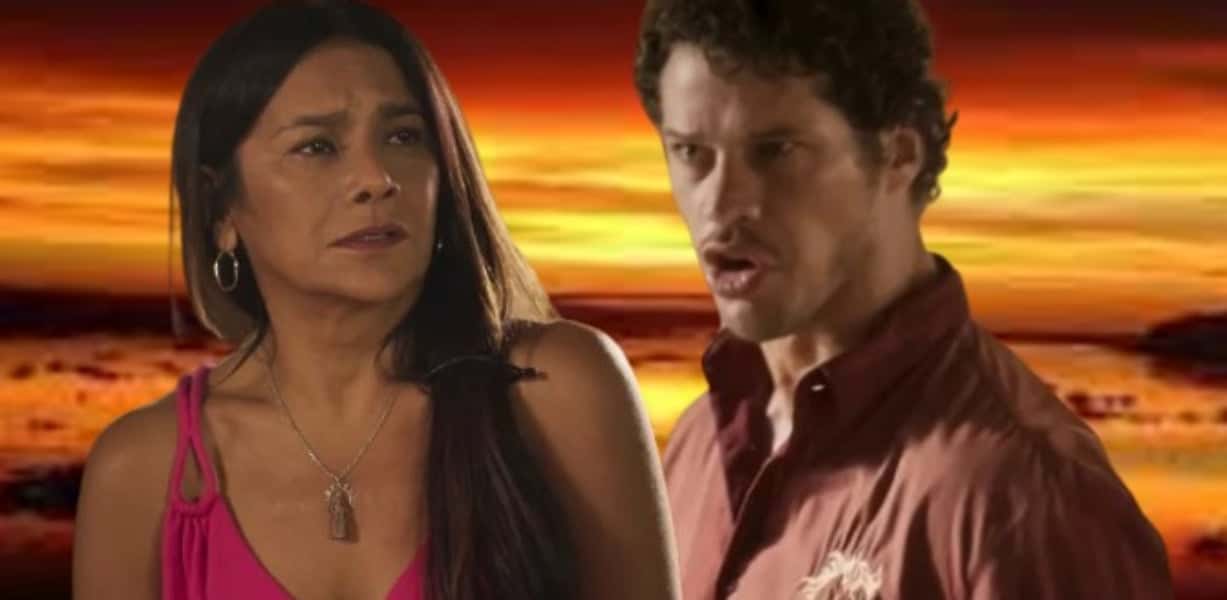 Pantanal – Ao descobrir que não é filho de José Leôncio, Tadeu humilha Filó: "Nem sabe dizer quem é meu pai" (Foto: Reprodução / Globo / Montagem TV Foco)