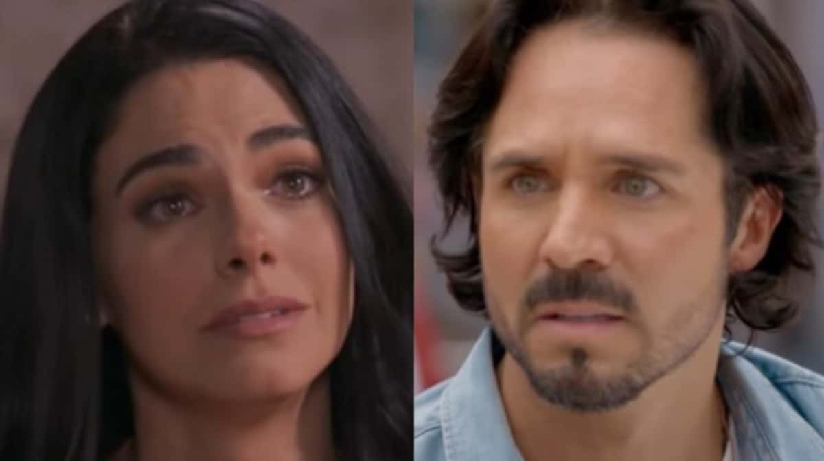 Reviravolta em A Desalmada - Fernanda (Livia Brito) descobre que está grávida de Rafael (José Ron) e desiste de vingança (Foto: Reprodução / SBT)