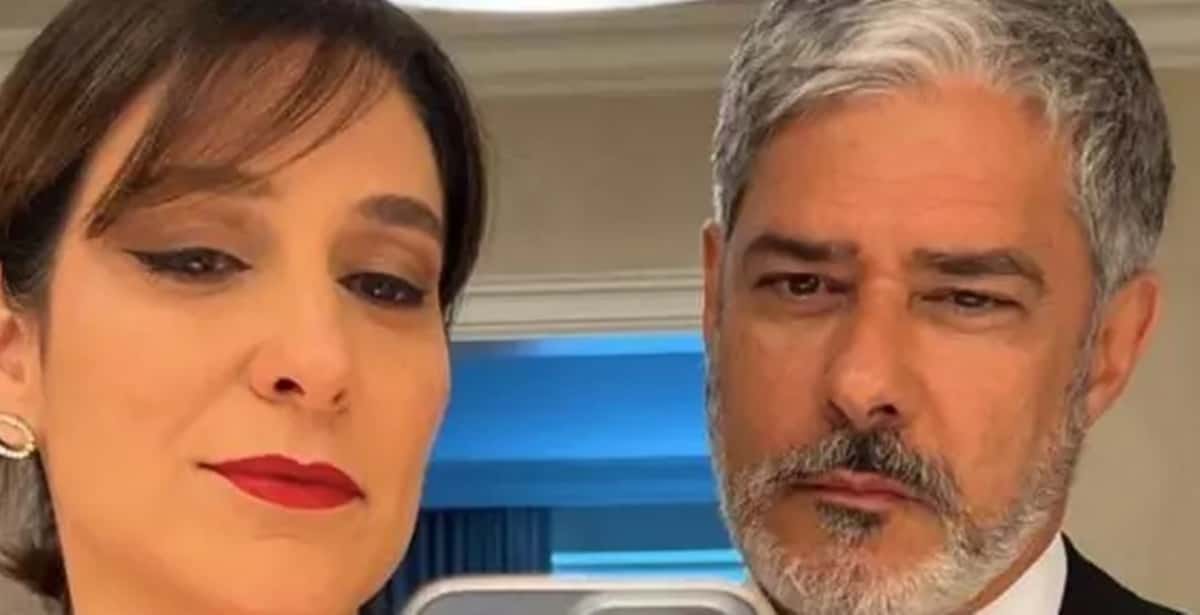 Natasha Dantas e William Bonner (Reprodução/ Instagram)