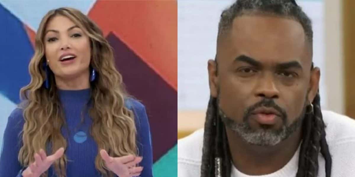 Patrícia Poeta e Manoel Soares apresentam o Encontro (Reprodução/ Globo)
