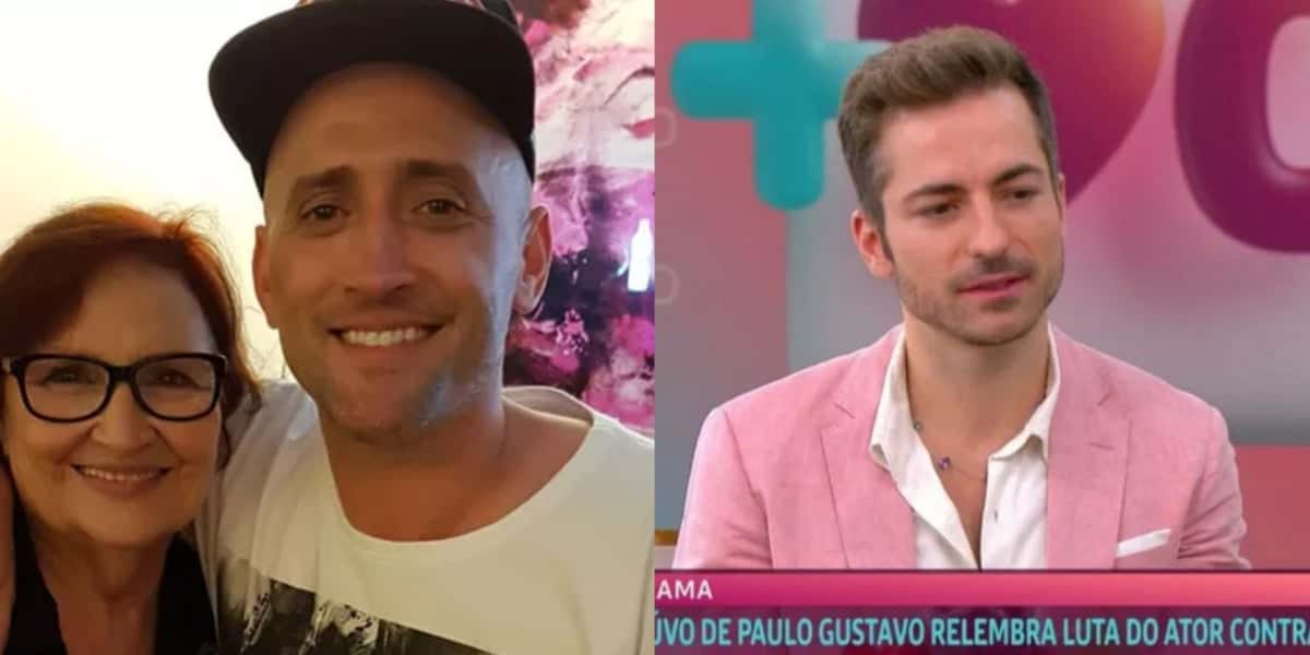 3 - O que a mãe de Paulo Gustavo falou sobre Thales Bretas, após morte do ator, surpreendeu - Foto: Reprodução