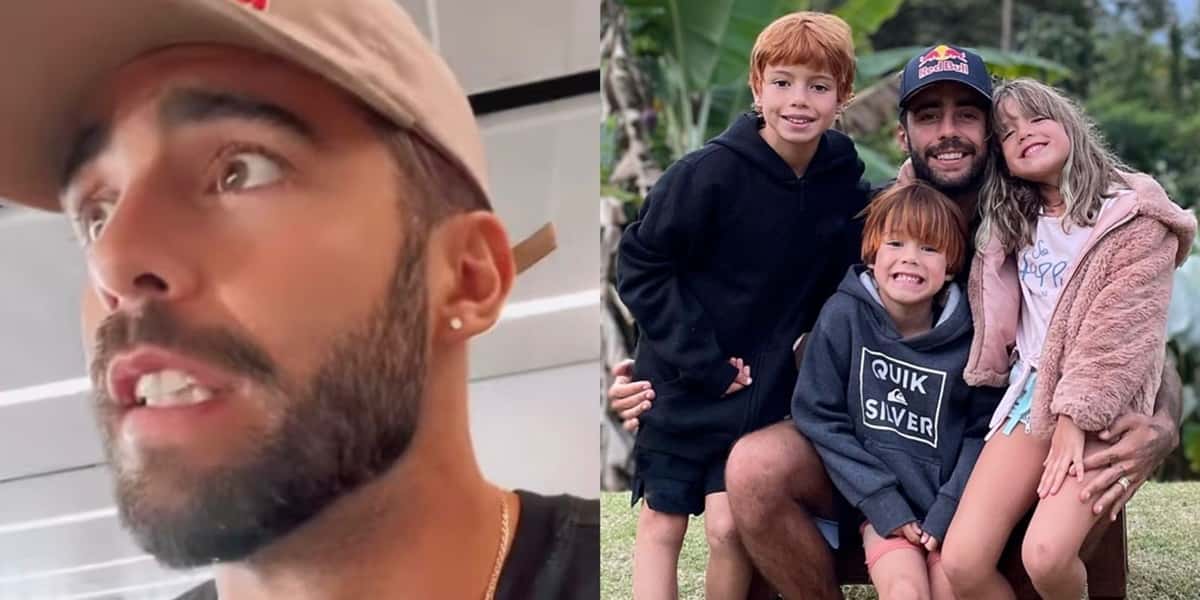 Pedro Scooby foi barrado de viajar com os filhos (Foto: Montagem TV Foco)