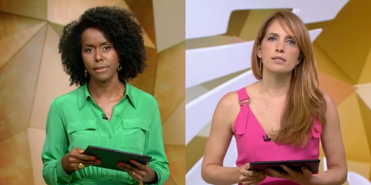 Maju Coutinho e Poliana Abritta comandam o "Fantástico" - Foto: Reprodução