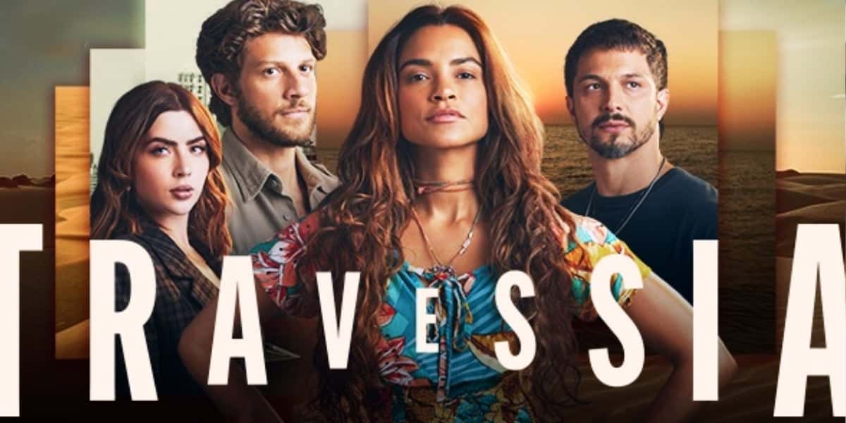 Pôster promocional de Travessia (Foto: Reprodução/Globo)