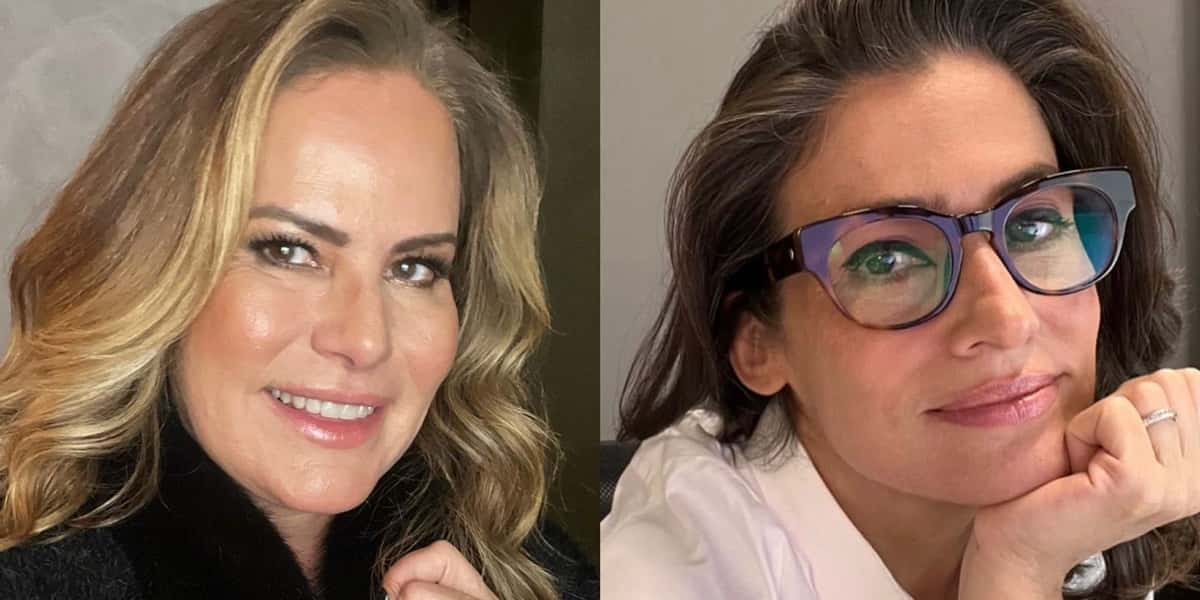 Renata Ceribelli deixou um recado carinhoso para Vasconcellos nas redes sociais (Foto: Montagem TV Foco)