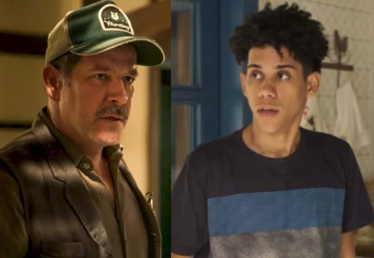 Luto em Pantanal - Filho de Tenório (Murilo Benício) se enche de desgosto ao apanhar do pai e perde a vida logo em seguida (Foto: Reprodução / Globo)