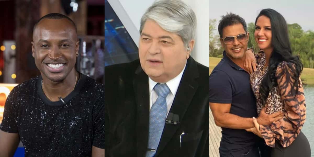 Thiaguinho, Datena, Graciele Lacerda e Zezé são destaques do TV Foco (Foto: Reprodução)