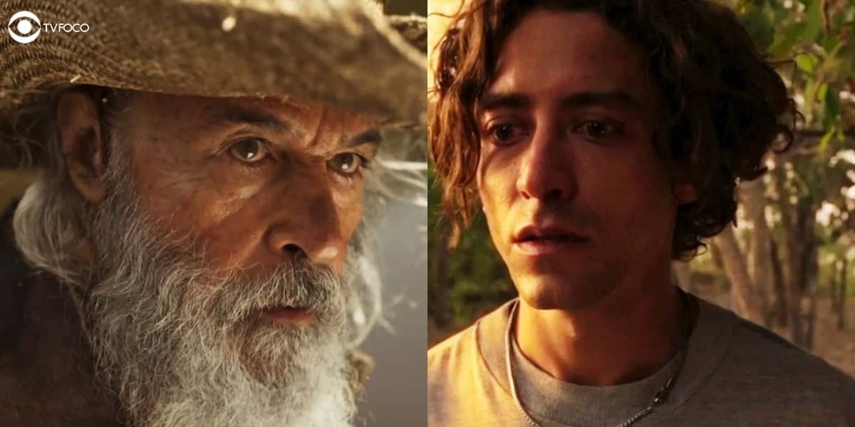 Velho do Rio e Jove da novela Pantanal (Foto: Reprodução/Globo/Colagem/Thais Teles)