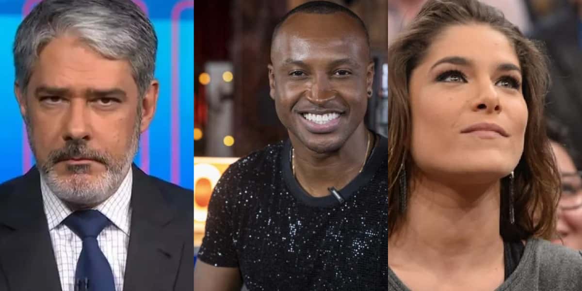 William Bonner, Thiaguinho e Priscila Fantin são destaques do TV Foco (Foto: Reprodução)