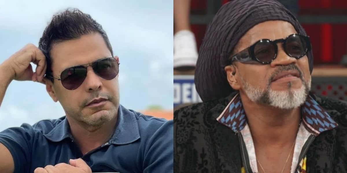 Zezé Di Camargo e Carlinhos Brown - Foto: Reprodução
