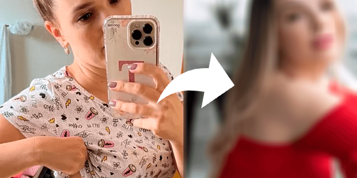 Cantora Thaeme antes e depois (Foto: Reprodução, Instagram))