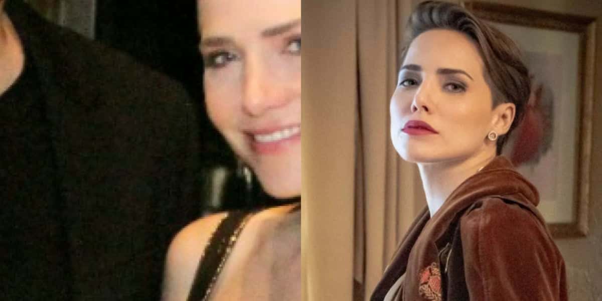 Letícia Colin teve uma aparição rara ao lado do marido em evento (Foto Reprodução/Montagem/Tv Foco)