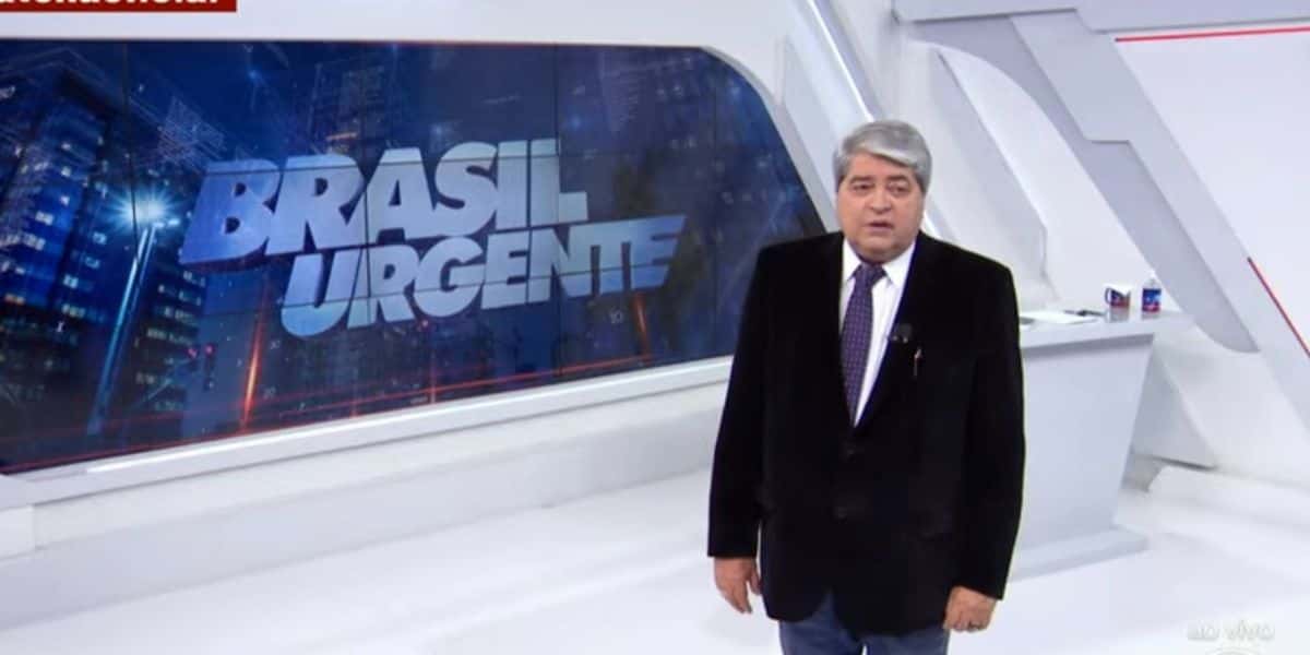 Datena no 'Brasil Urgente' (Reprodução YouTube)