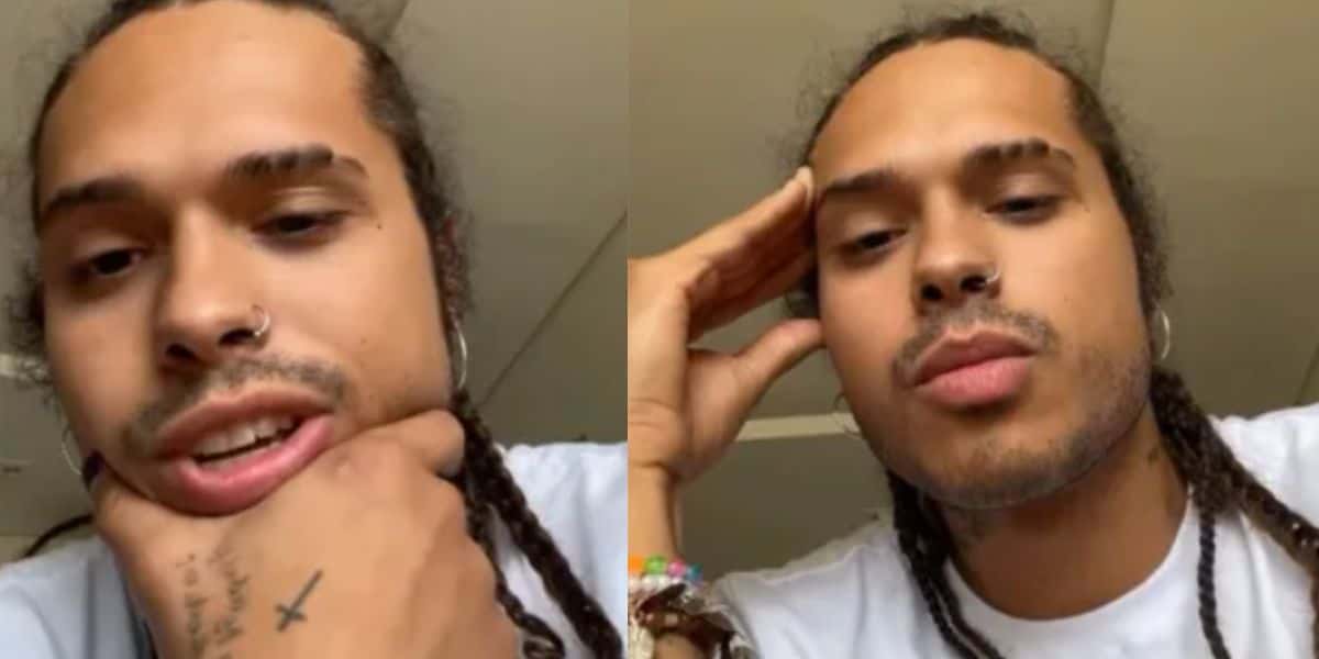 Vitão quebra o silêncio e se pronuncia sobre romance com famoso: "Fuder** com minha vida" - Foto Reprodução