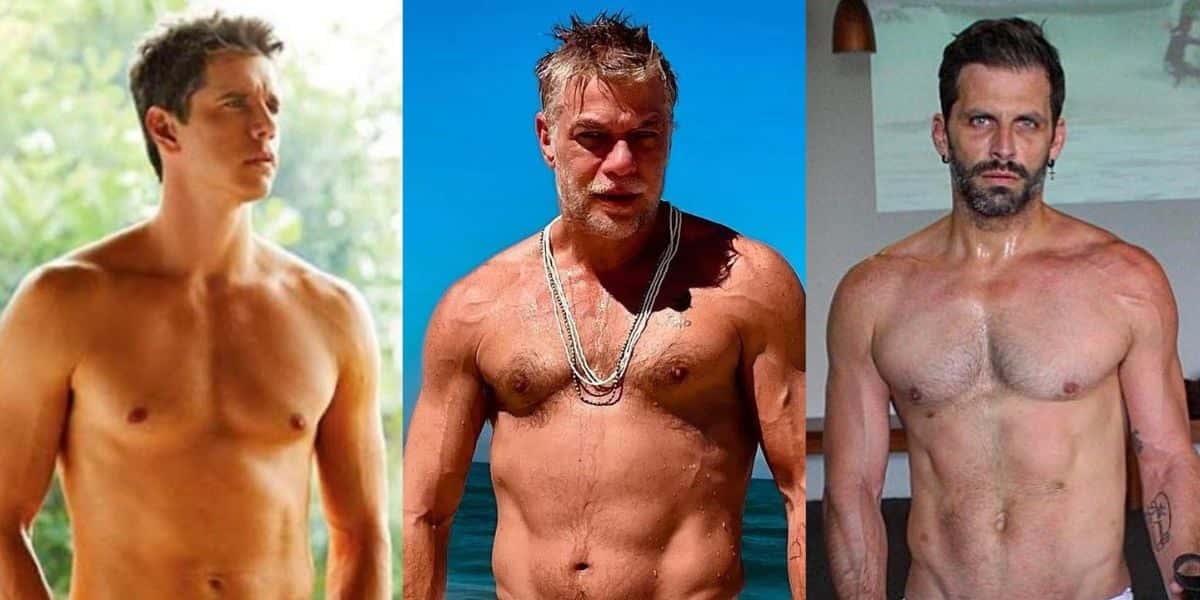Filhos de Márcio Garcia, Fábio Assunção e Henri Castelli são o combo dos 3 meninos mais lindos do Brasil - Foto Reprodução