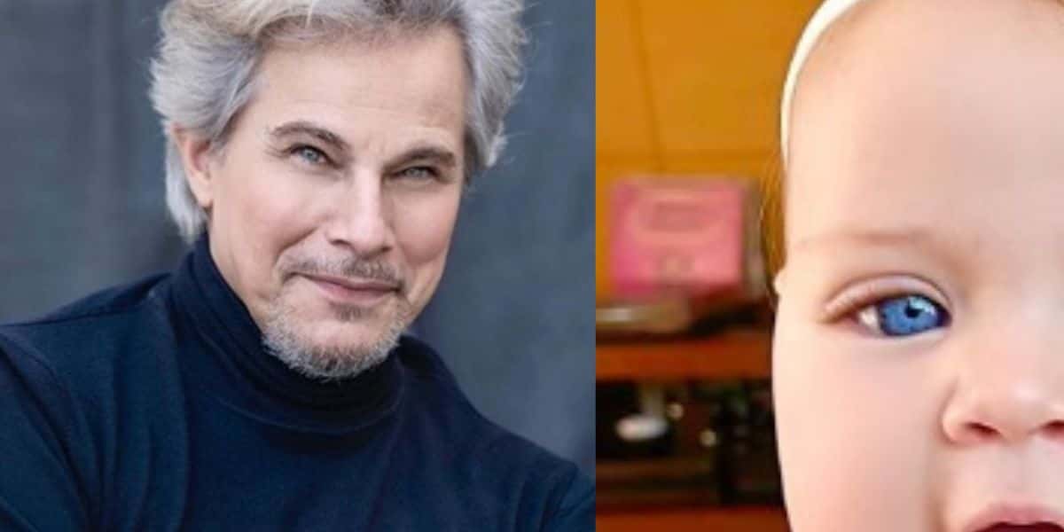 Edson Celulari mostra vídeo raro da filha bebê, de olhos azuis, e ela é a neném mais bonita do país - Reprodução