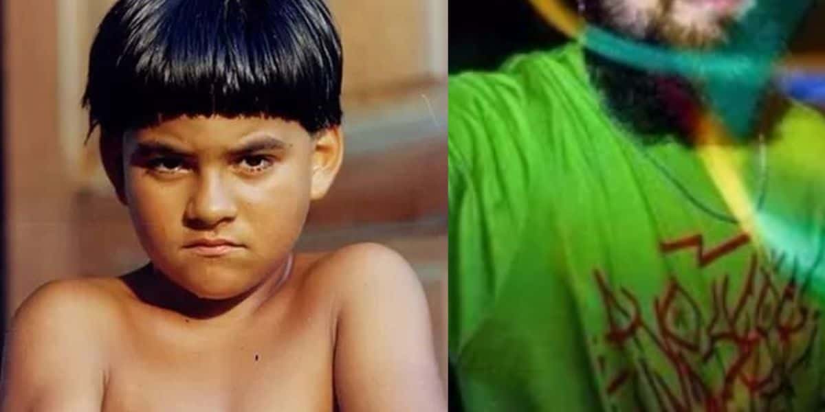 Ator mirim que foi um índio em o Rei do Gado, cresceu, está irreconhecível e vive outra vida hoje - Reprodução