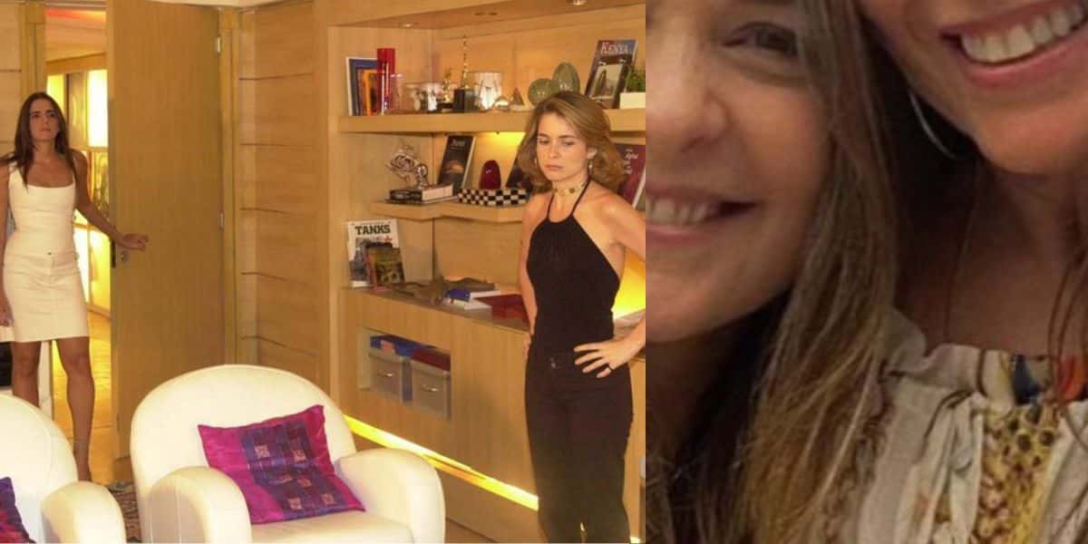 Cláudia Abreu e Malu Mader, de Celebridade, surgem juntas após 19 anos e como elas estão impressiona - Reprodução