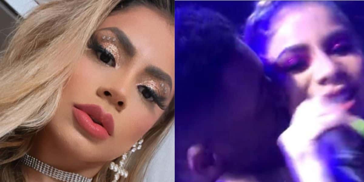 Lexa sai do palco ferida e vídeo com homem tentando agarrar cantora à força é divulgado; ele resolve falar (Foto: Reprodução)