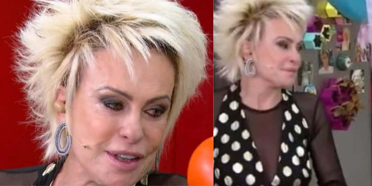 Ana Maria cai no choro no Mais Você, faz forte desabafo e comove o Brasil: "Se a gente não estivesse junto" (Foto: Reprodução)