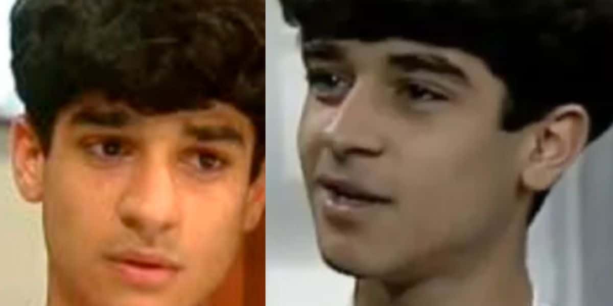 Ator mirim que fez o Ringo na novela 'Top Model', cresceu, largou a carreira e hoje vive com trabalho comum (Foto: Reprodução)