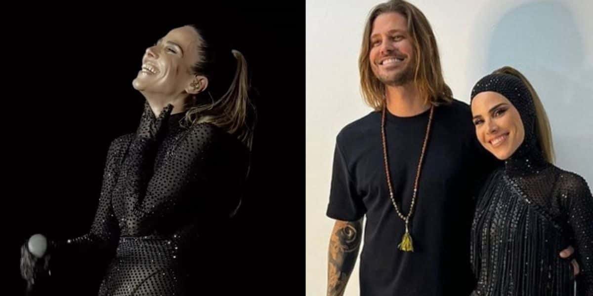 Dado Dolabella interrompe show de Wanessa, não controla a emoção e se declara: "22 anos depois" - Reprodução