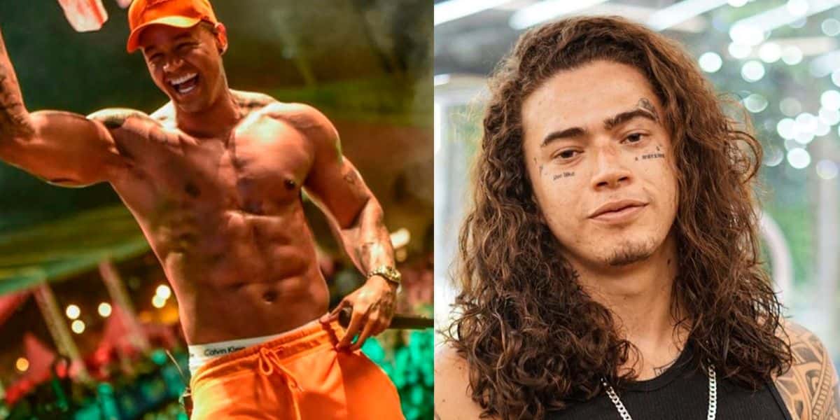 Léo Santana foi flagrado sem cueca e Whindersson Nunes revelou espanto com p*nis do cantor: "O peso" - Reprodução