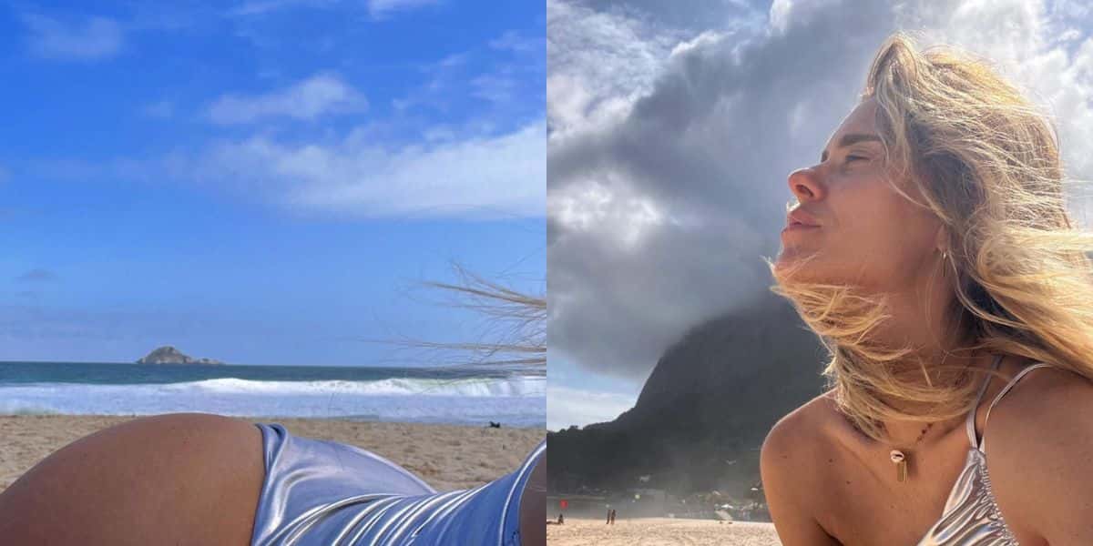 Carolina Dieckmann impressiona com beleza em fotos na praia (Reprodução - Instagram)