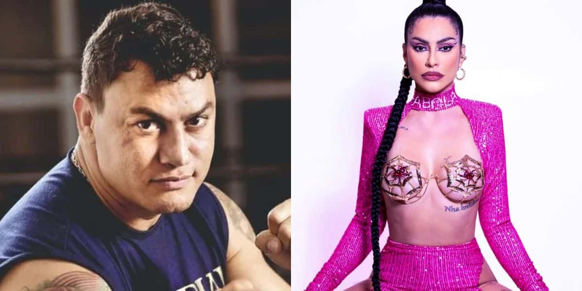 Popó declara amor platônico por Cleo e impressiona os apresentadores do 'Melhor da Tarde' (Reprodução)