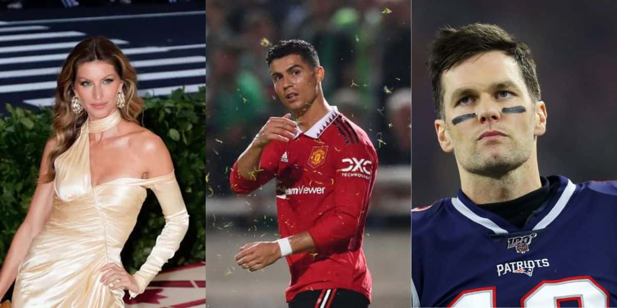 Cristiano Ronaldo é apontado como principal responsável por término de Gisele Bündchen e Tom Brady