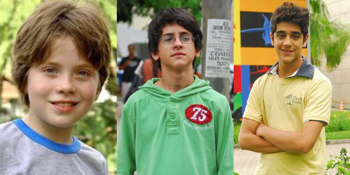 Miguel Rômulo, David Lucas e Pedro Malta (Reprodução)