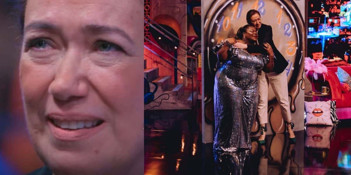 Lília Cabral não segura emoção e chora em discurso com Jojo Todynho (Reprodução)