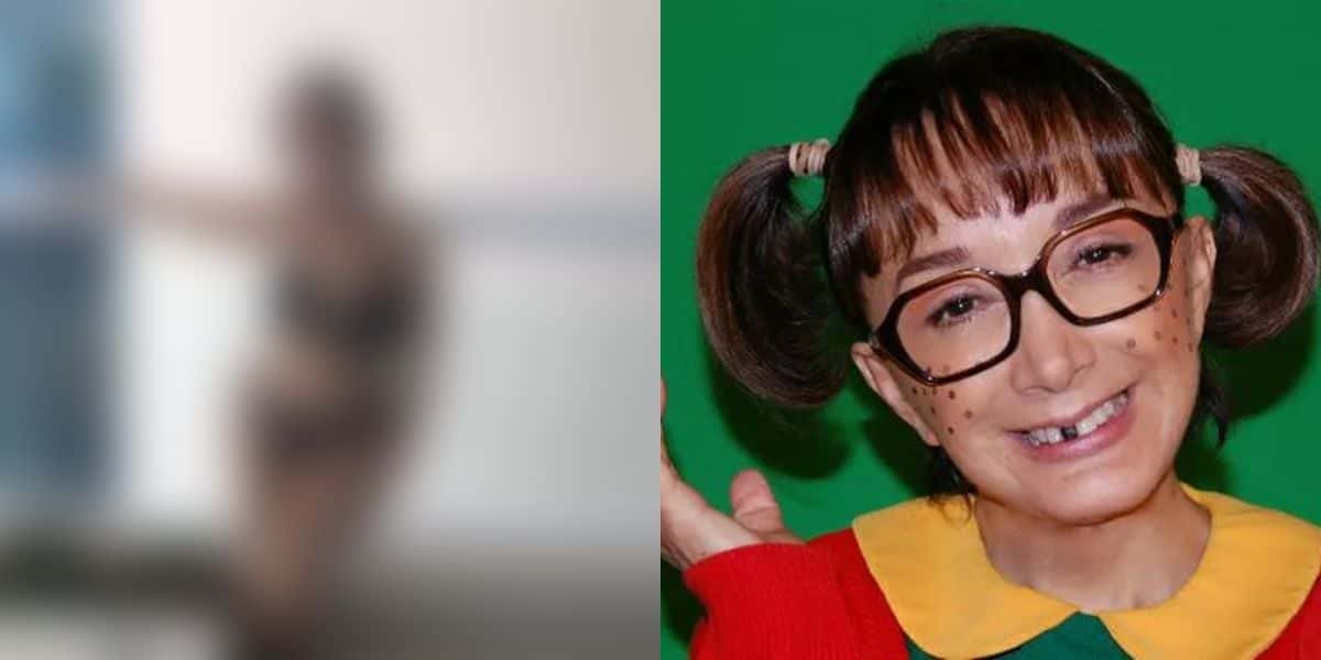 Maria Antonieta de las Nieves, a Chiquinha de Chaves, polemizou com foto após a morte do marido (Reprodução)