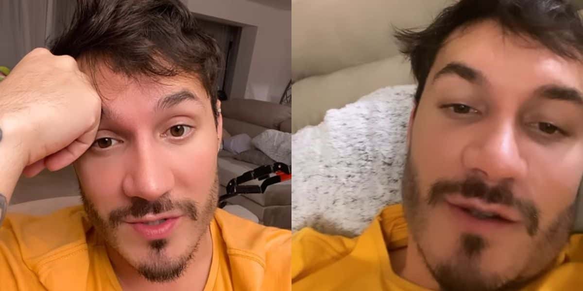Eliezer se manifestando nas redes sociais (Reprodução)