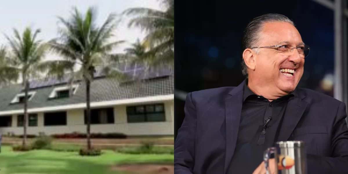 Galvão Bueno impressiona com tanto luxo (Reprodução)