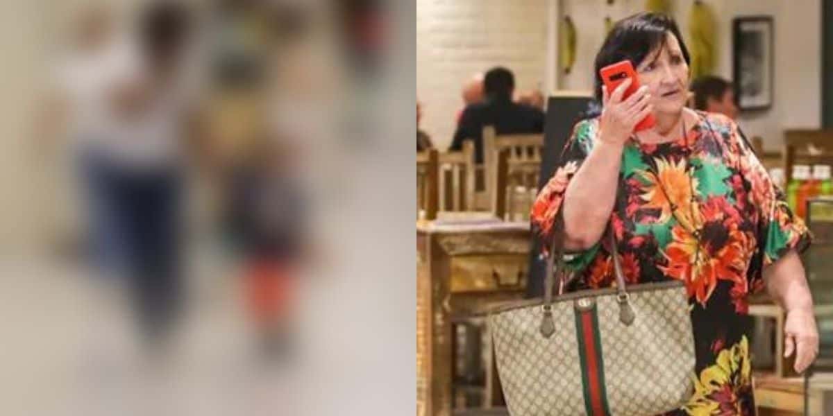 Déa Lúcia, mãe de Paulo Gustavo em passeio com os netos (Reprodução)