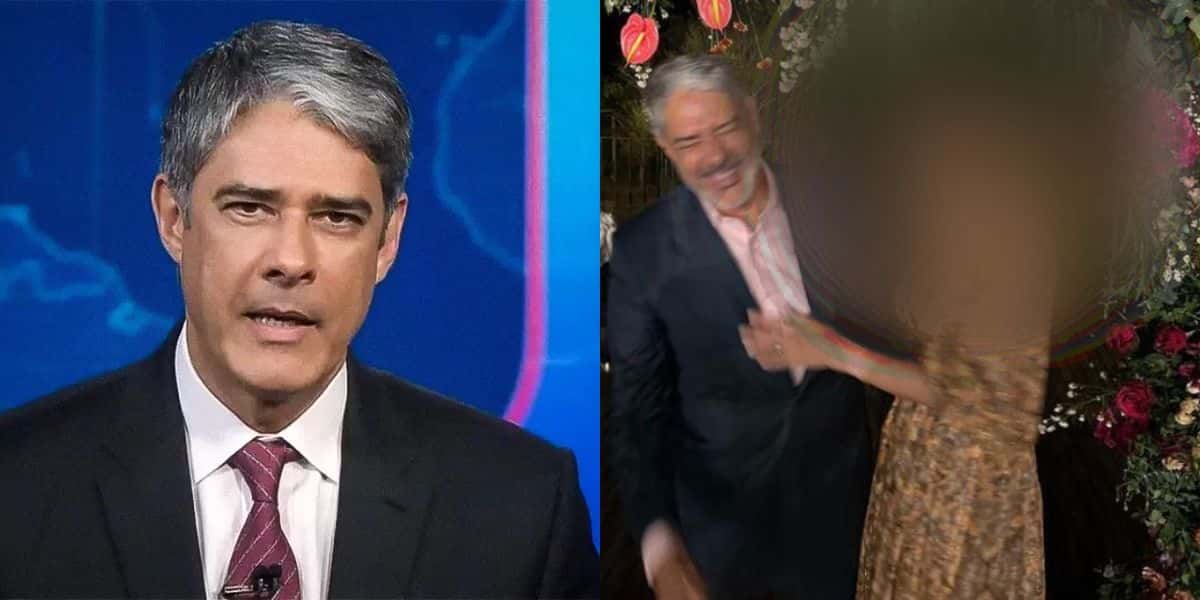 William Bonner é casado com Natasha Dantas (Reprodução)