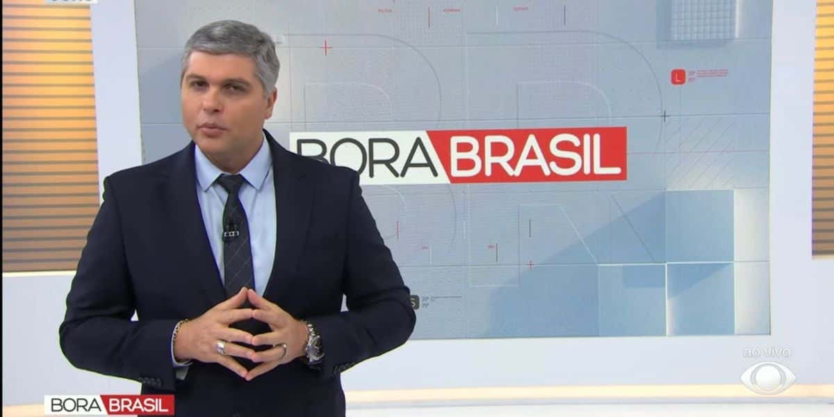 Joel Datena apresenta o 'Bora Brasil' na Band (Reprodução YouTube)